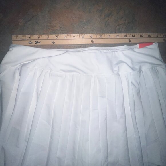 DSG Womens Performance Mid-Rise Skort With Built-In‎ Short White XL - Picture 3 of 9